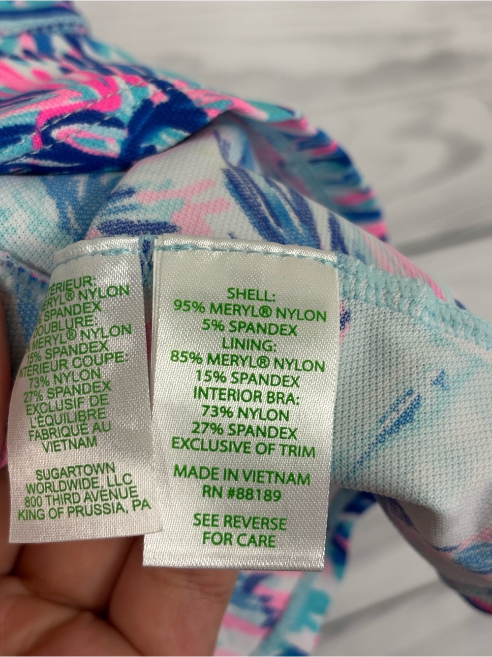 Lilly Pulitzer Luxletic Racerback Dania dress UPF 50+ size small - Picture 4 of 8